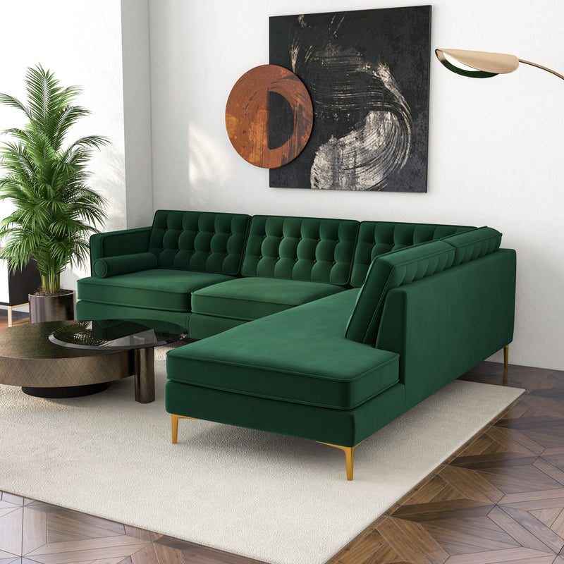 Brooke - Modern Design Sectional Sofa by HouseOfZazla