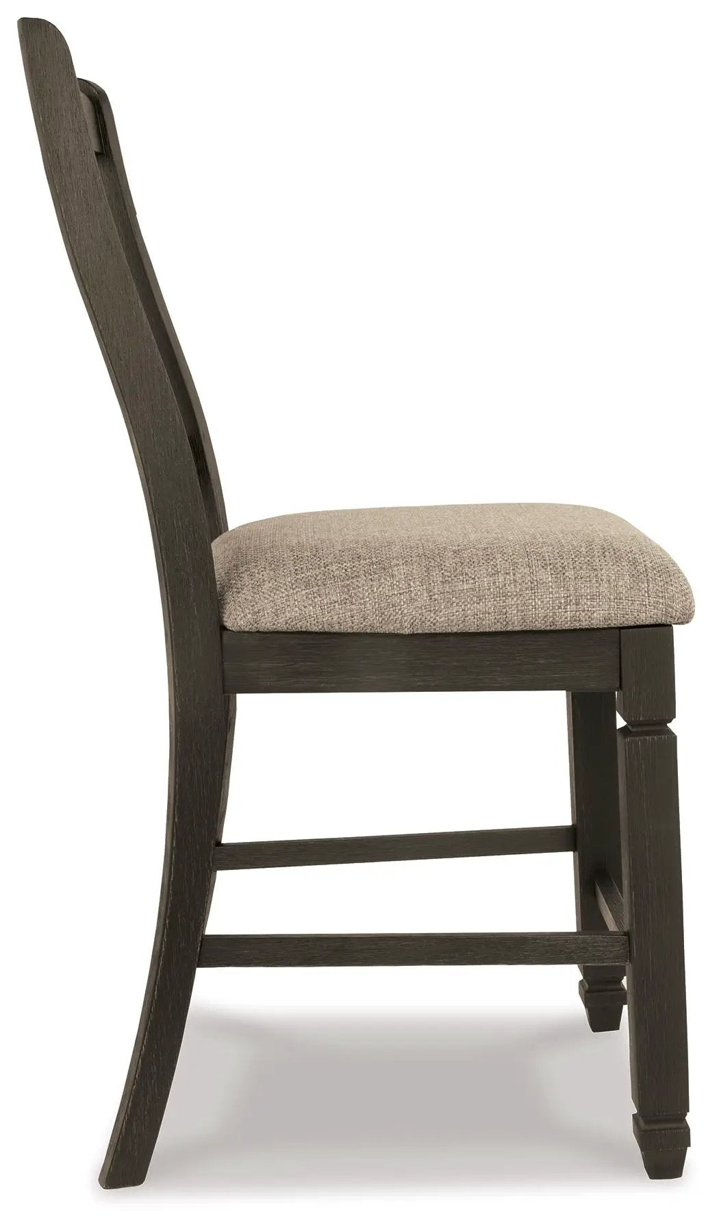 Tyler Creek - Upholstered Barstool (Set of 2) - Black / Grayish Brown by Unique Piece Furniture