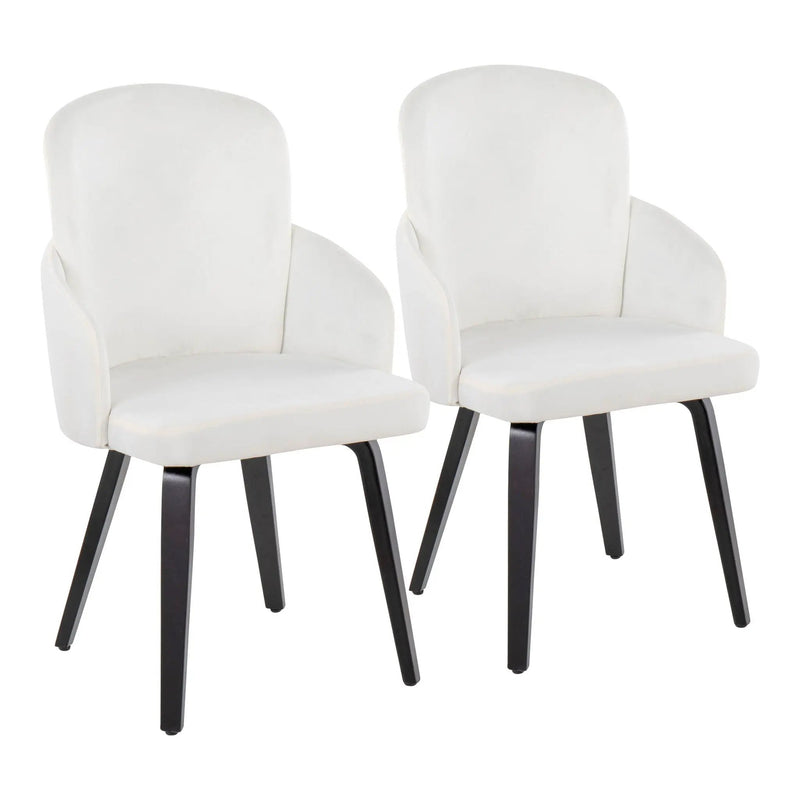 Dahlia - Contemporary Elegant Dining Chair (Set of 2) by Unique Piece Furniture