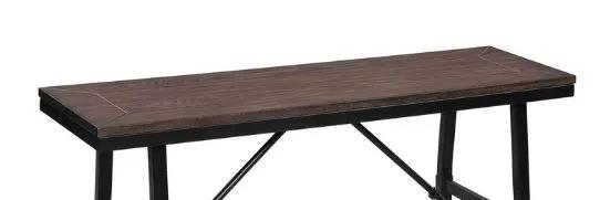 Mariatu - Bench - Oak / Black by Unique Piece Furniture