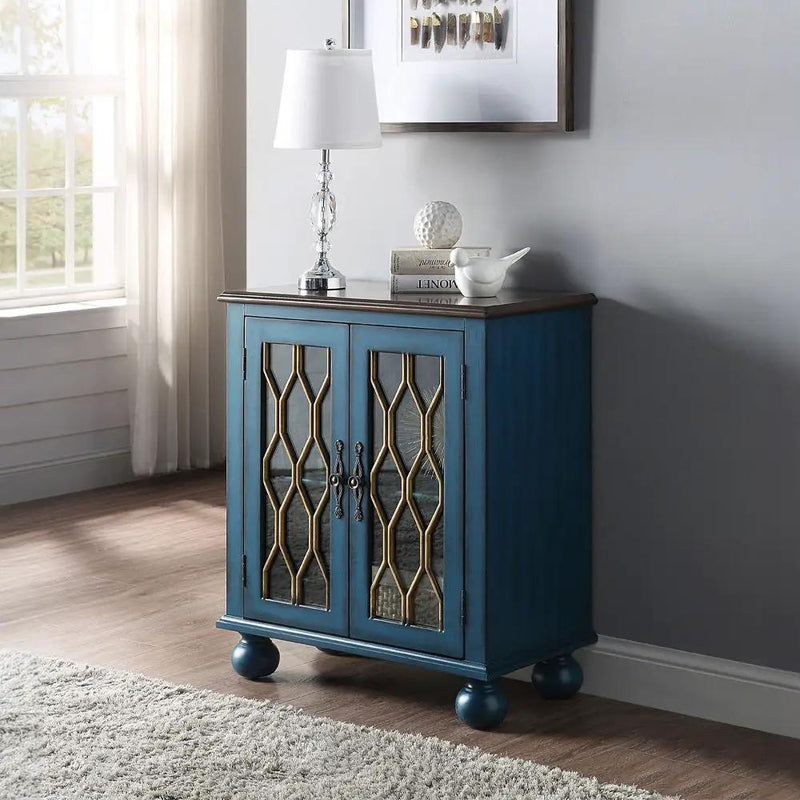 Lassie - Console Cabinet - Antique Blue by Unique Piece Furniture