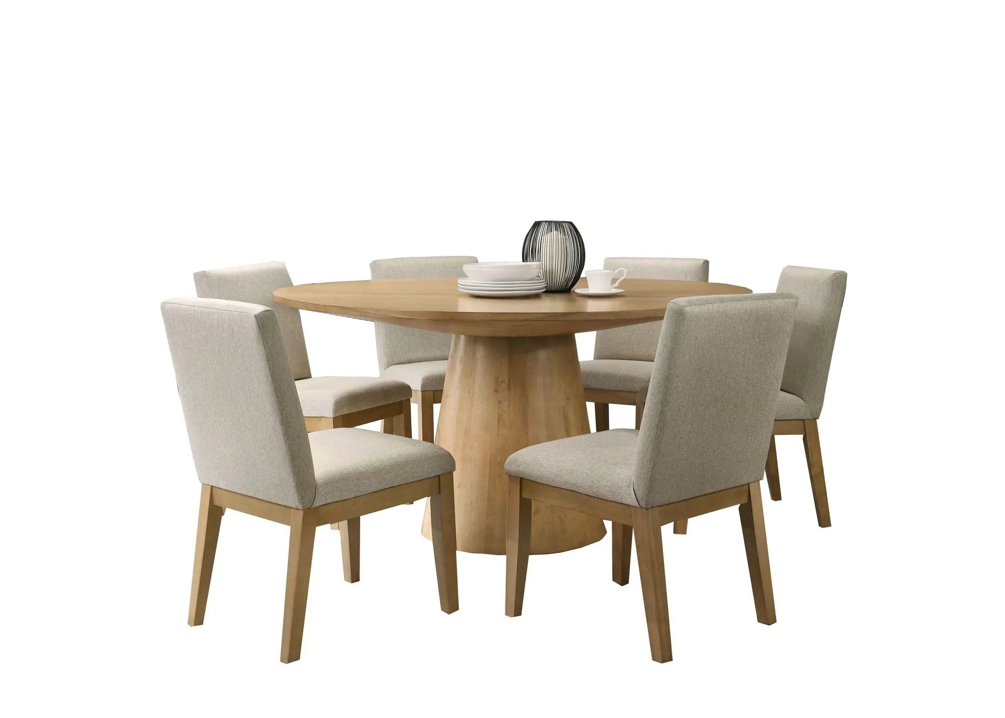 Jasper - Round Dining Table Set by Unique Piece Furniture