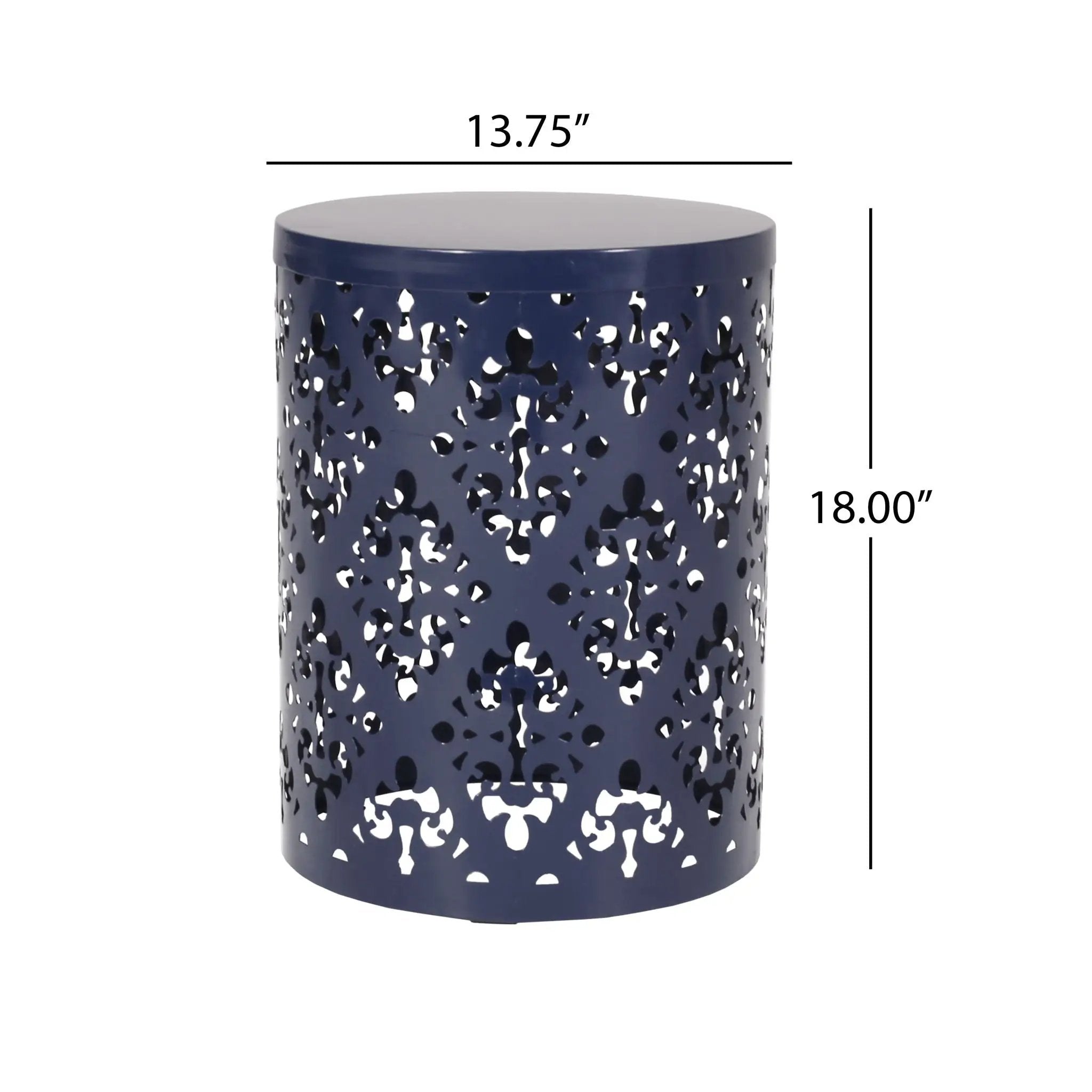 Outdoor Metal Modern Design End Table by HouseOfZazla