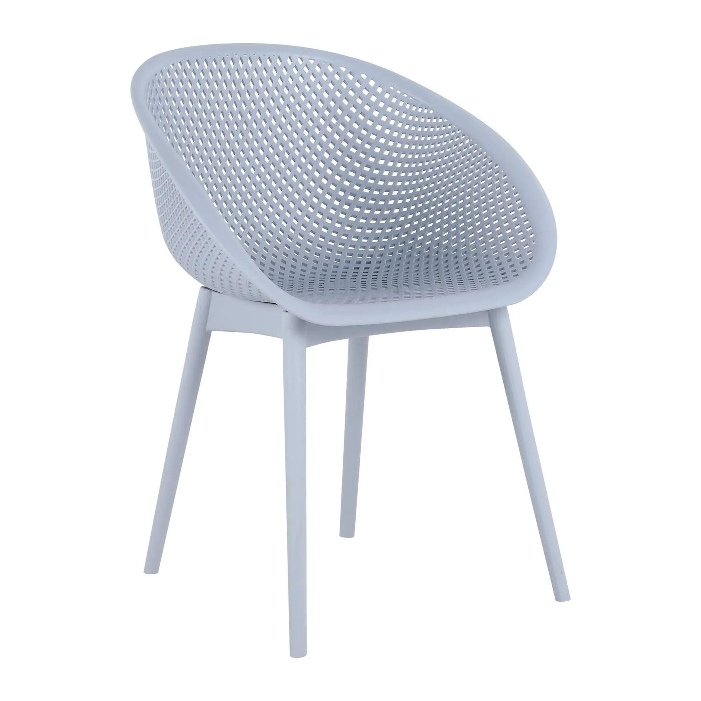 2 Piece Durable Single Chair With Hollow Out Design by HouseOfZazla