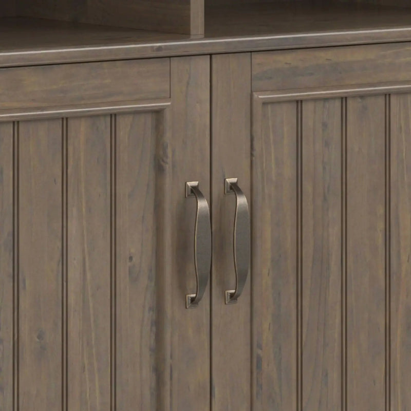 Lev - Medium Storage Cabinet - Smoky Brown by Unique Piece Furniture