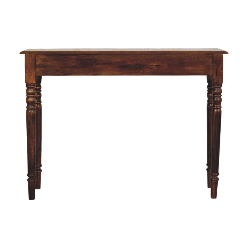 Turned Legs Drawer Console Table by HouseOfZazla