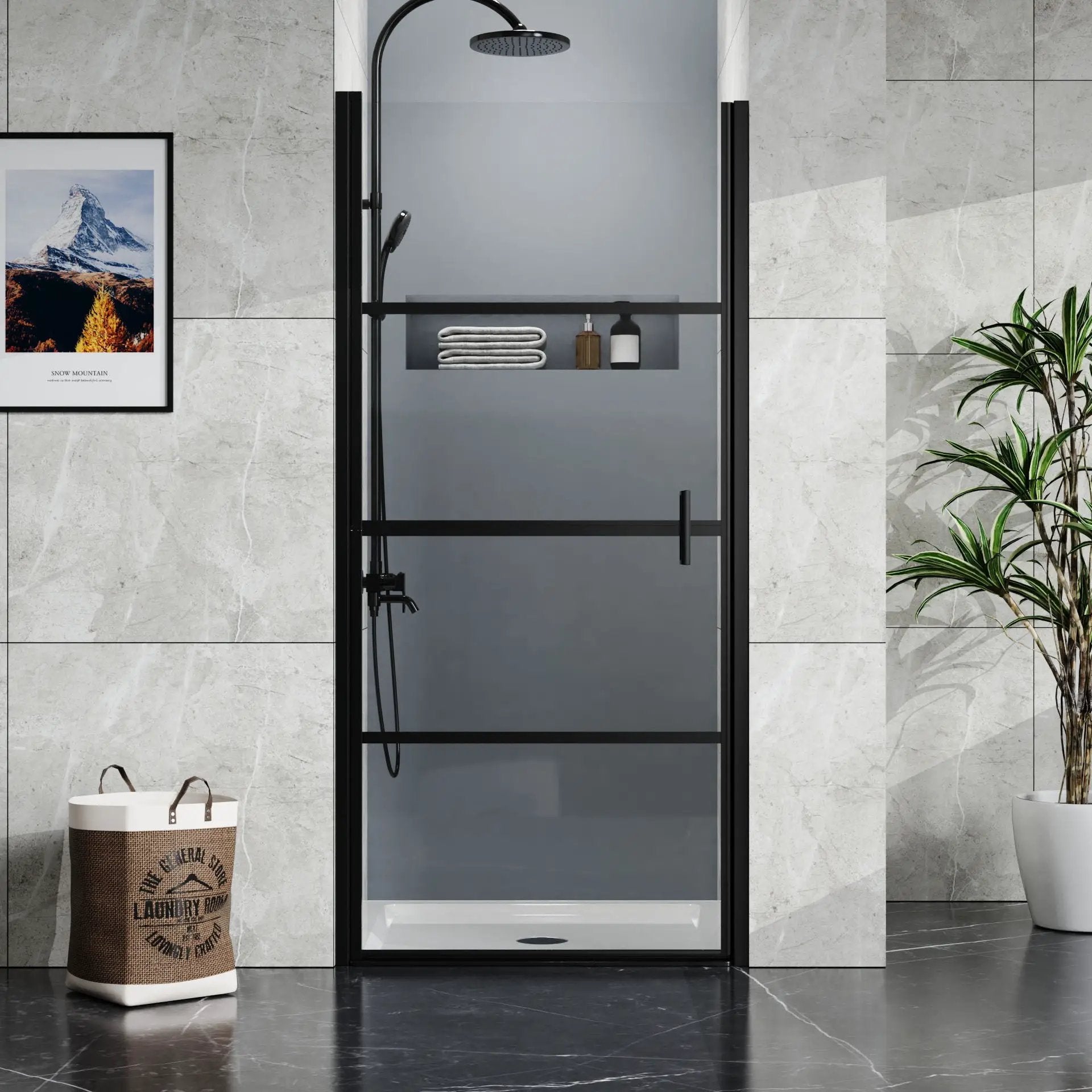 Shower Base With Centered Drain by HouseOfZazla