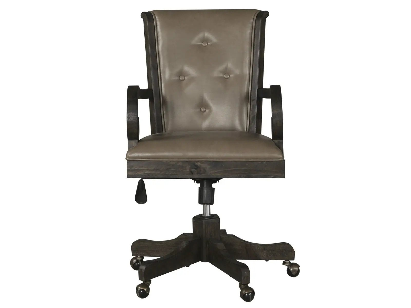 Bellamy - Fully Upholstered Desk Chair - Peppercorn by Unique Piece Furniture