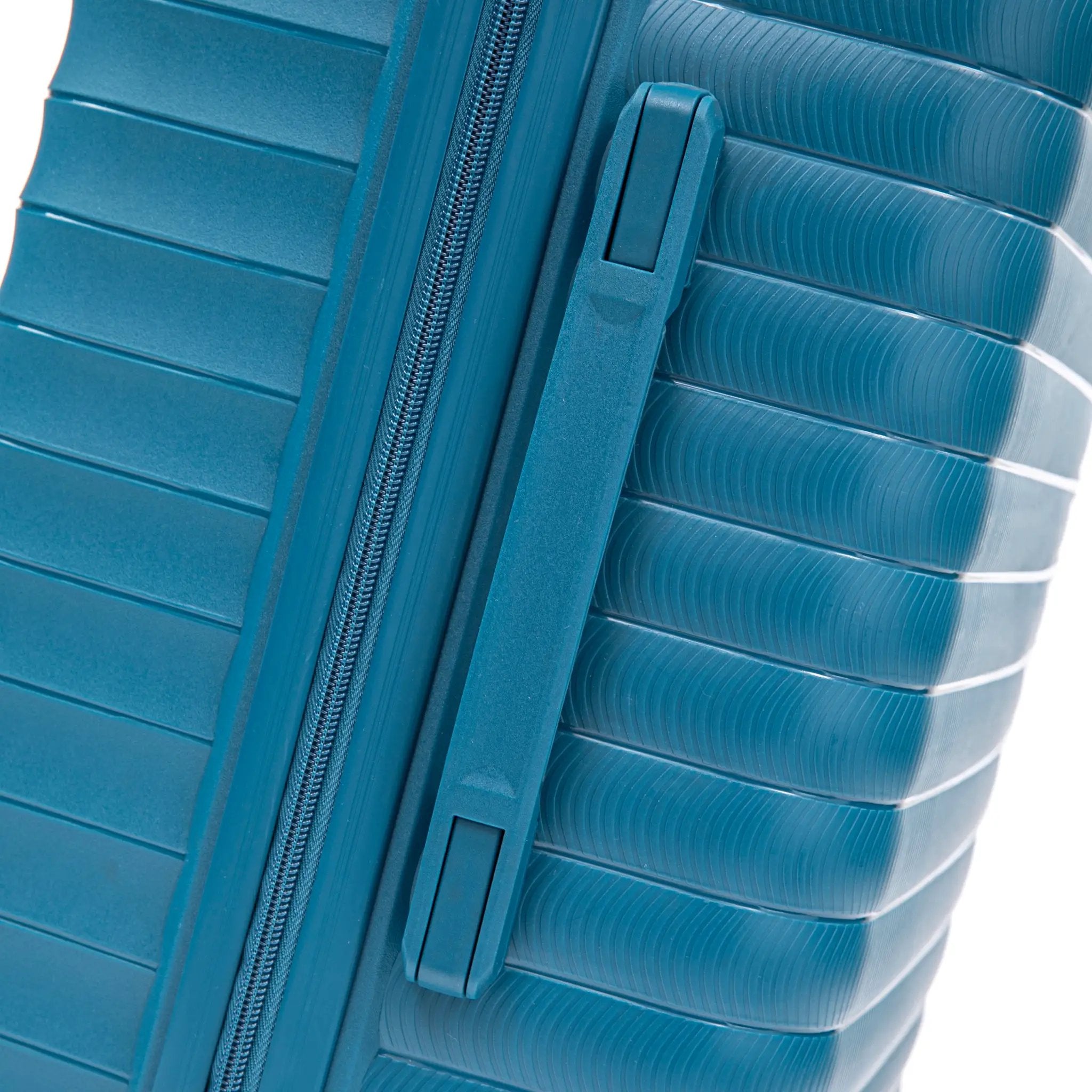 14"/20"/24"/28" 4-Piece PP Spinner Wheel Luggage Set with Cosmetic Case (Blue) by HouseOfZazla