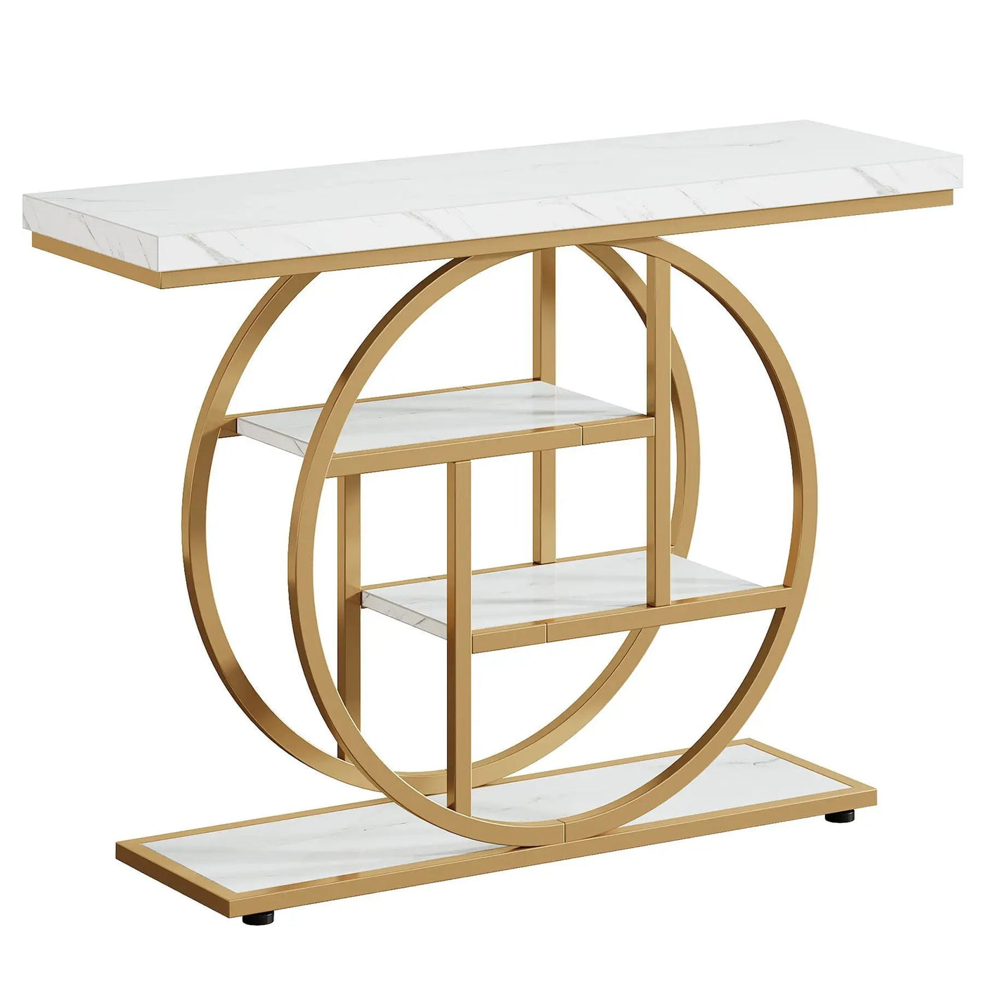 Console Table With 4 Tier Design For Living Hallway by HouseOfZazla