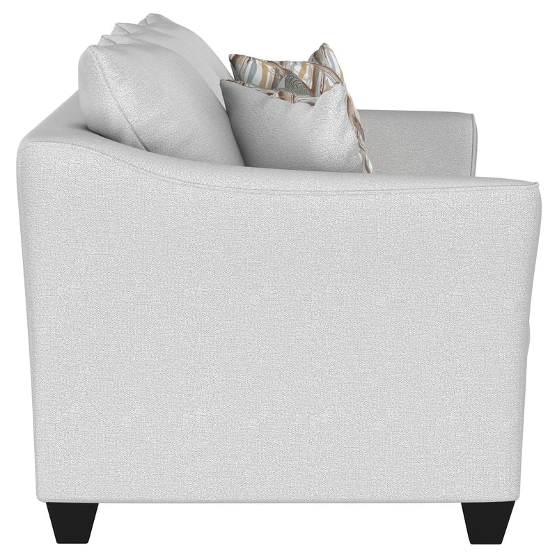 Salizar 3-piece Upholstered Flared Arm Sofa Set Sand by Unique Piece Furniture