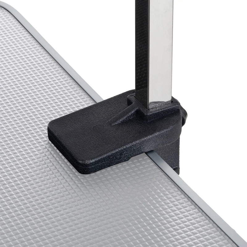 Folding Dog Pet Grooming Table Stainless Steel Frame Rubber Mat On Board With Adjustable Arm And Clamps Pet Dog Cat Grooming Table by HouseOfZazla