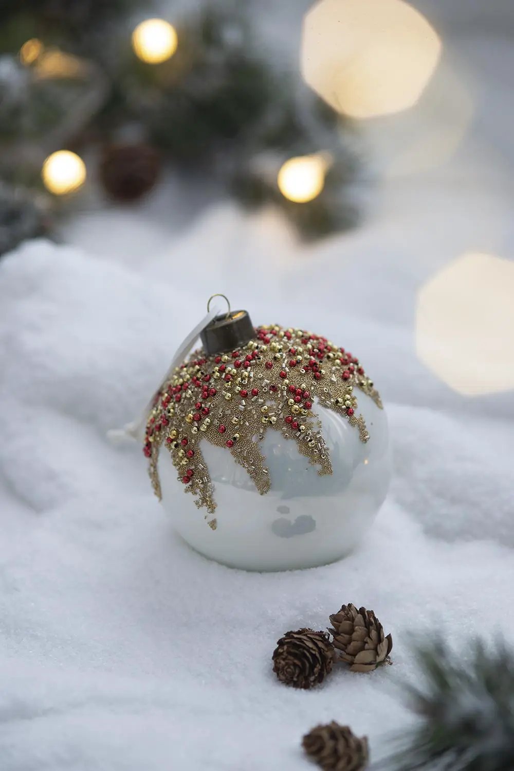 Christmas Ball Ornaments, Decorative Hanging Ball Christmas Tree Ornaments For Holiday Party Decorations by Unique Piece Furniture