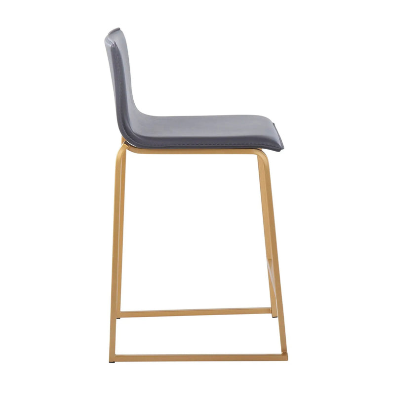 Mara - Contemporary Counter Stool Elegant Design (Set of 2) by HouseOfZazla