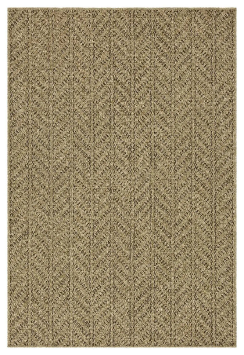 Earth GC_NTL1013 Jute/Mocha Indoor/Outdoor Area Rug by HouseOfZazla