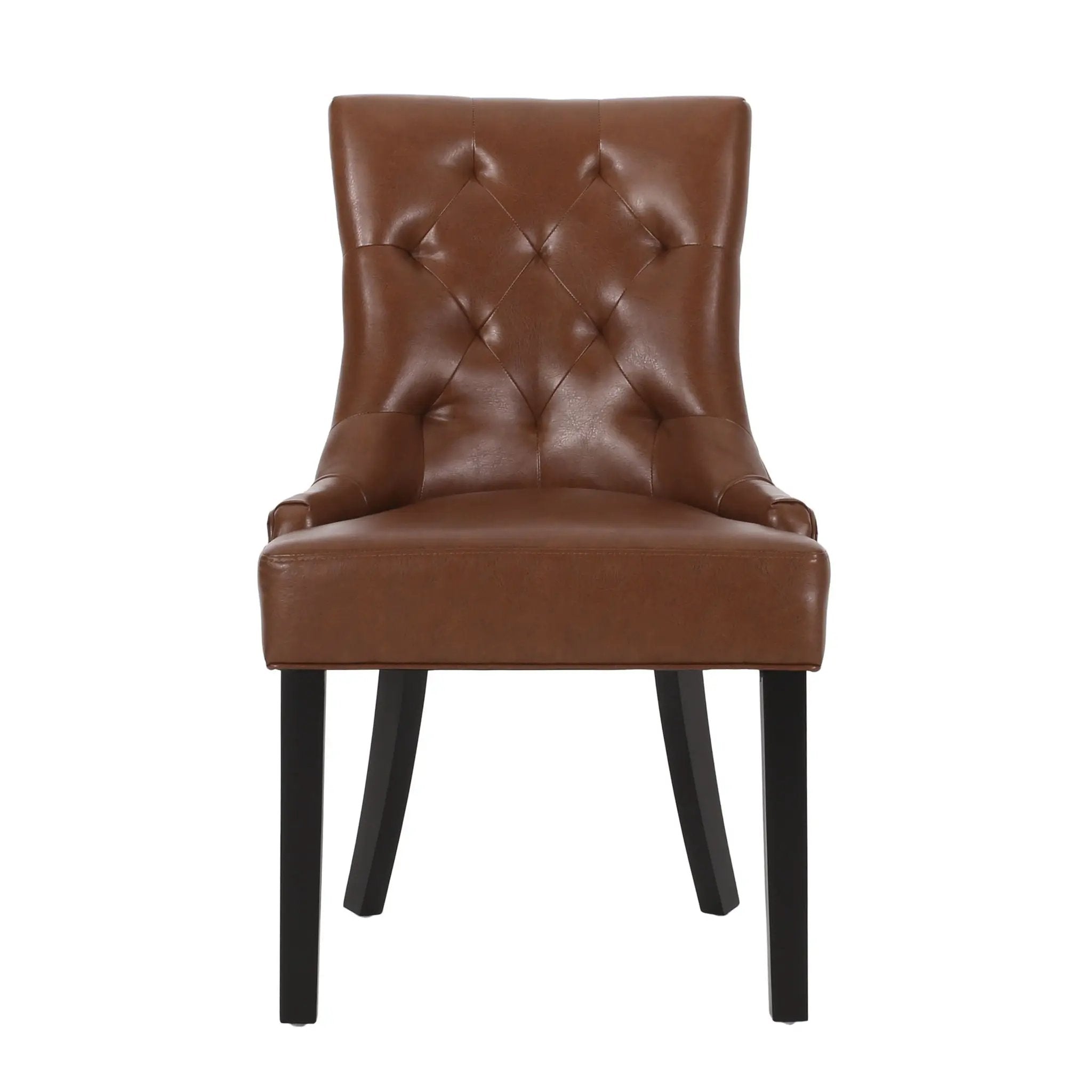 Cheney Contemporary Dining Chair Tufted Upholstery (Set of 2) by HouseOfZazla