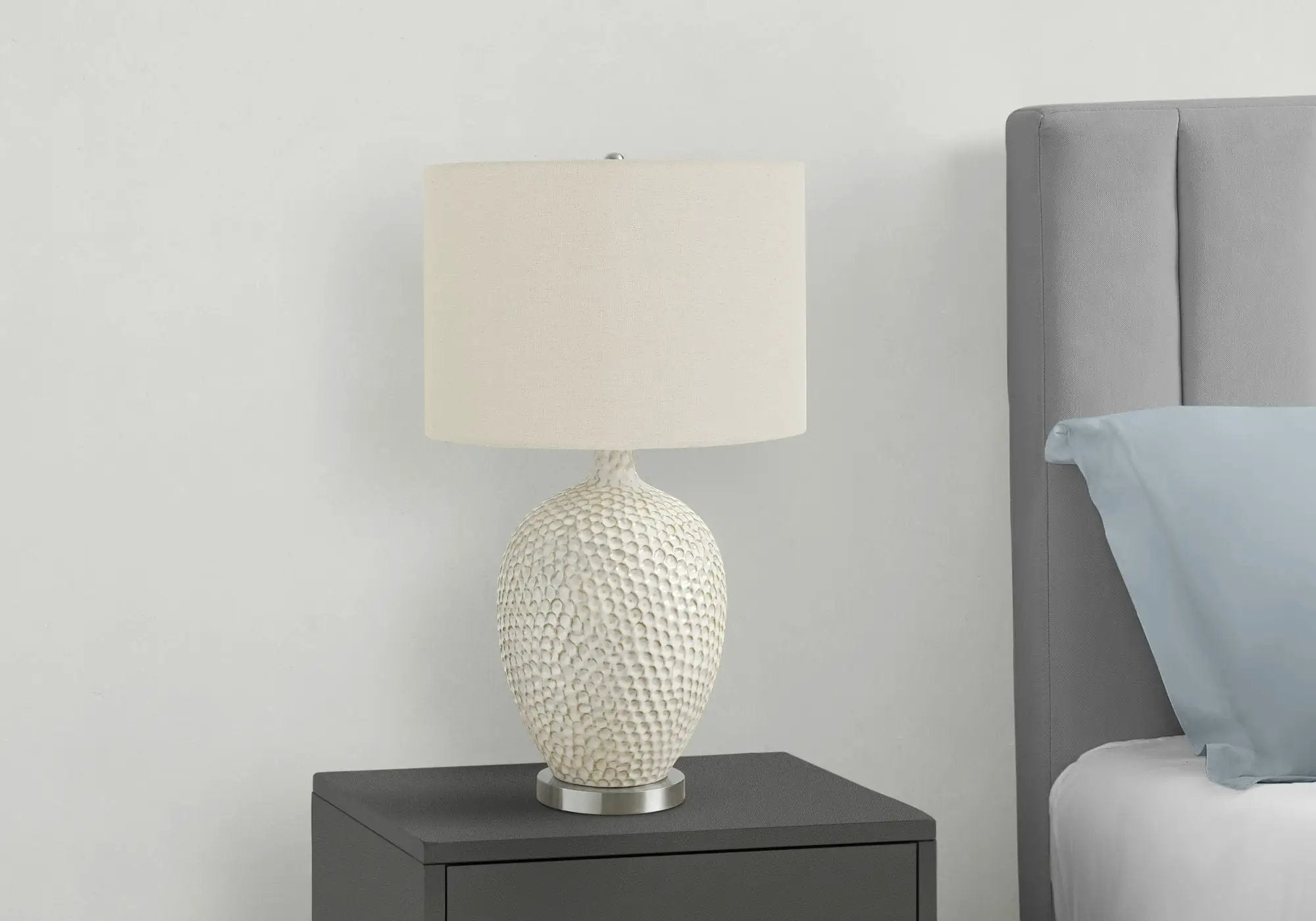 Lighting, Table Lamp, Ceramic, Contemporary - Cream by Unique Piece Furniture