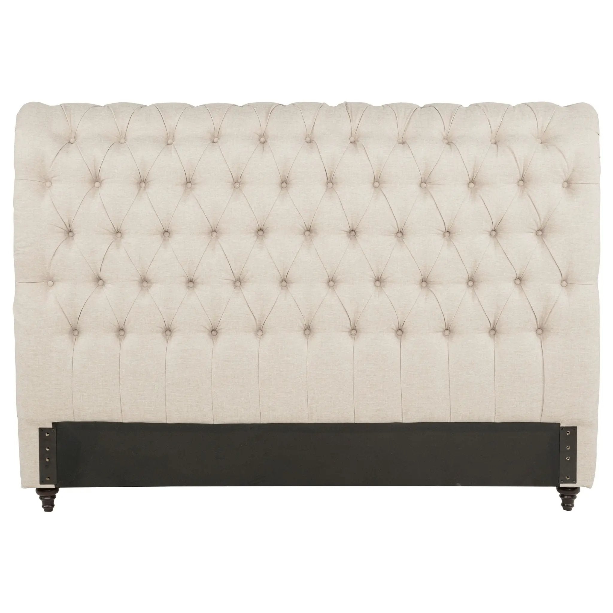 Devon 57-inch Upholstered Queen Headboard Beige by Unique Piece Furniture