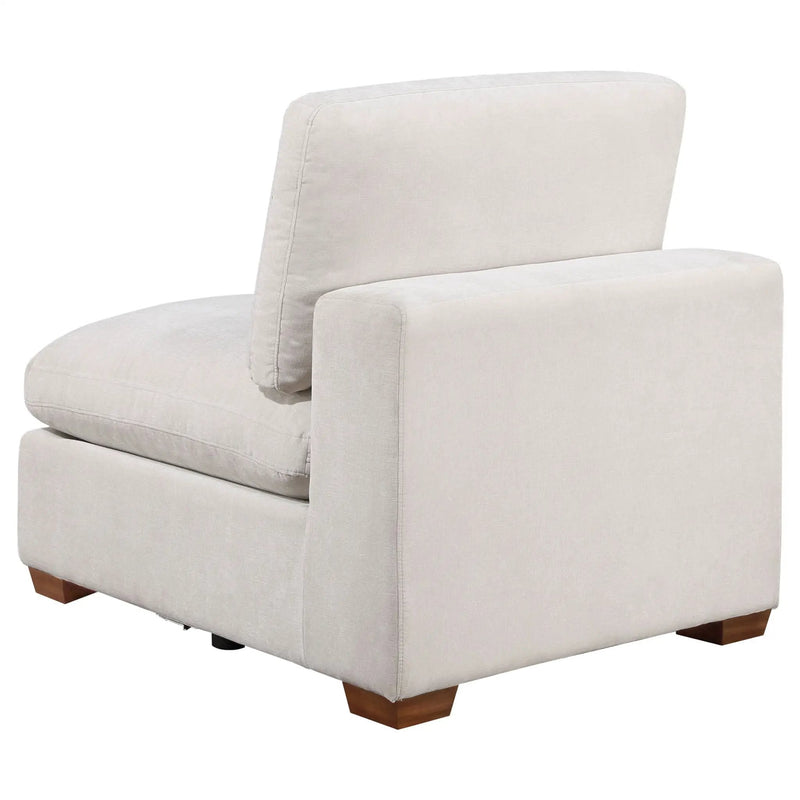 Lakeview 5-piece Upholstered Modular Sectional Sofa Ivory by Unique Piece Furniture