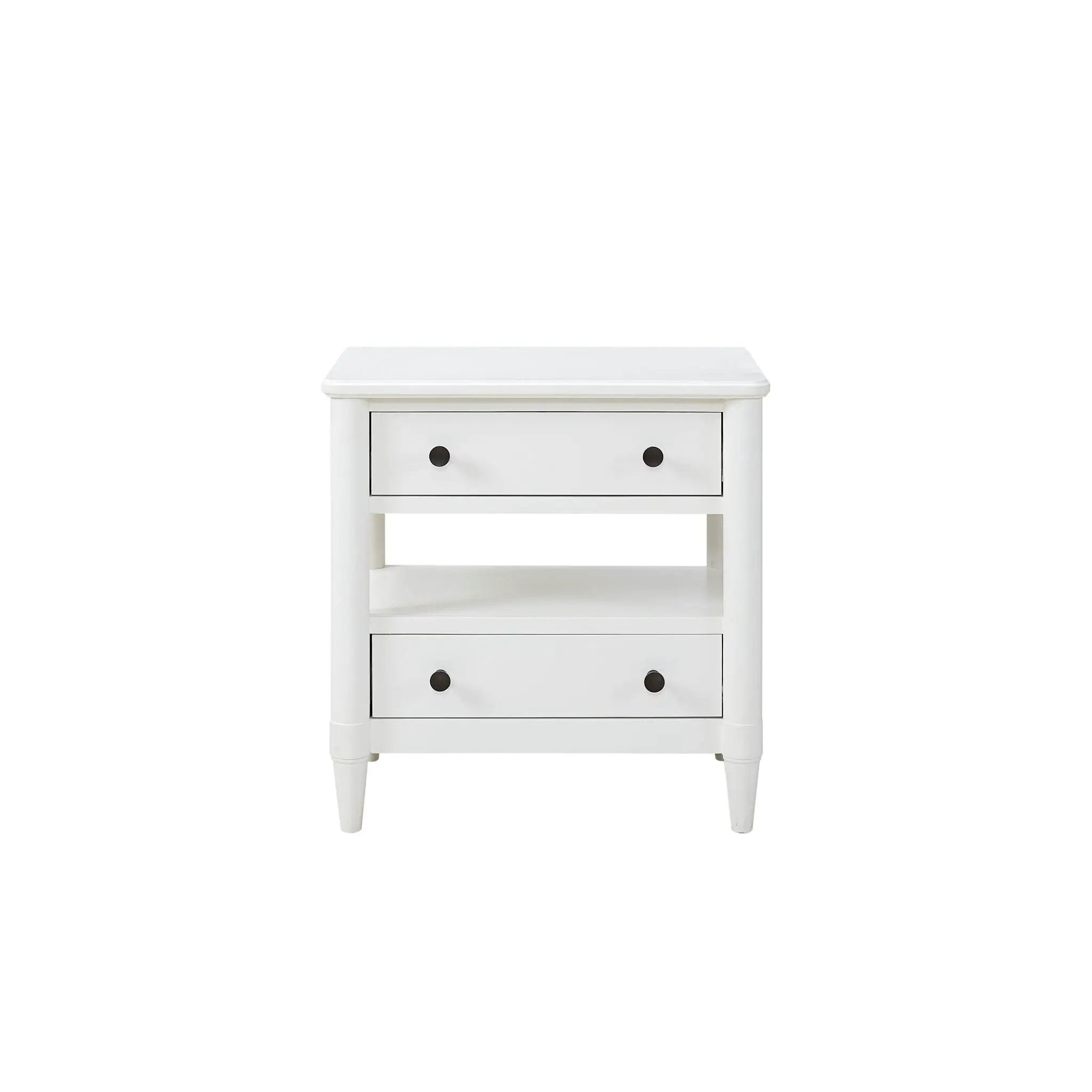 Open Nightstand With 2 Drawers by Unique Piece Furniture
