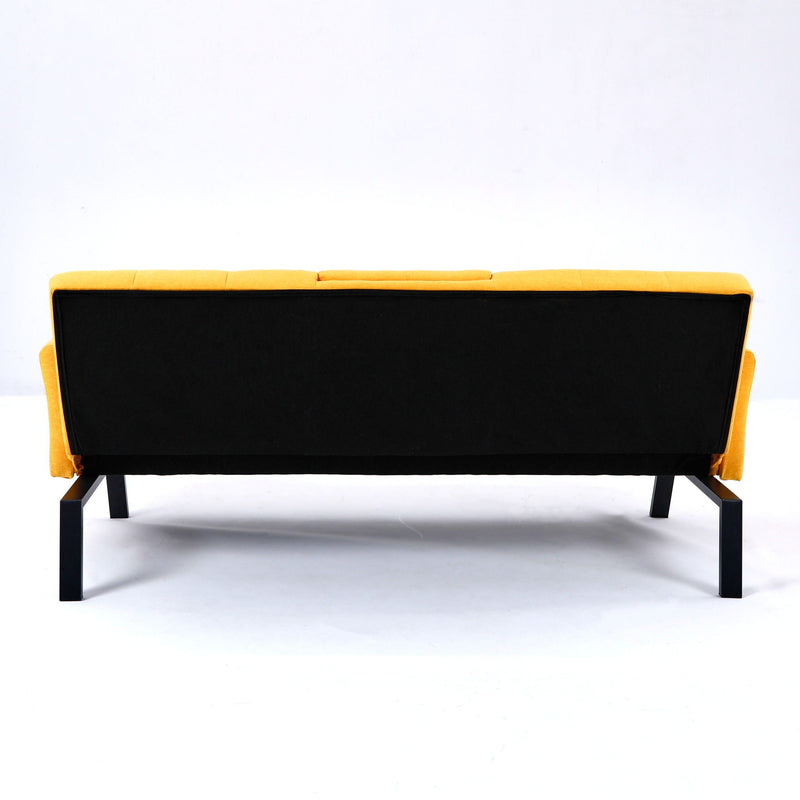 Sofa Bed With Foldable Design And Cup Holder by HouseOfZazla