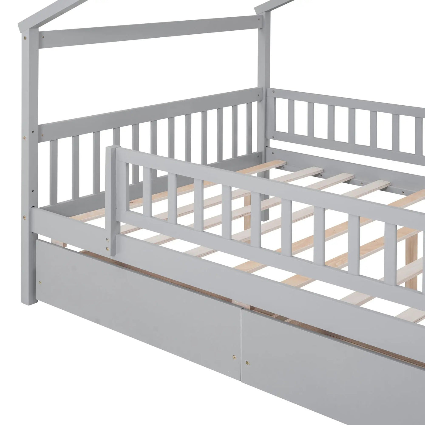 House Bed With 2 Drawers by Unique Piece Furniture