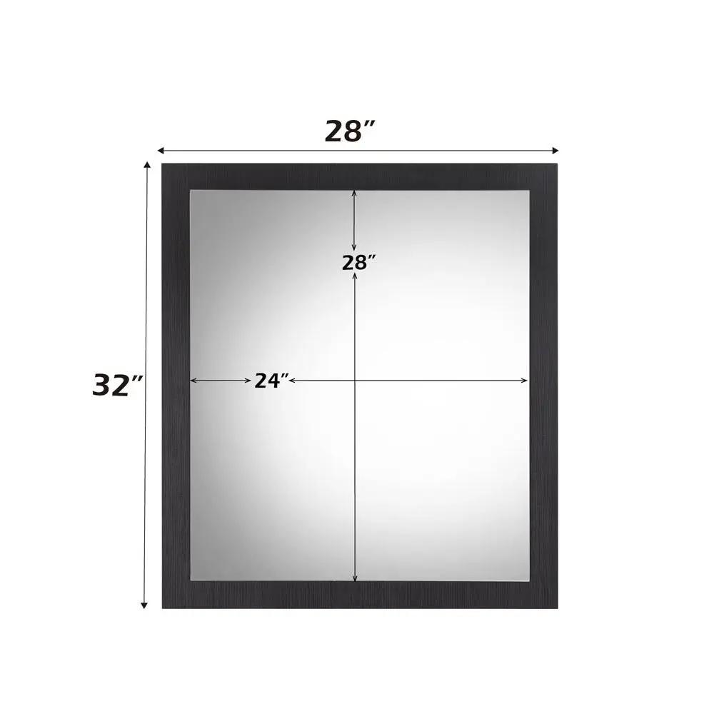 Eos - Mirror - Walnut & Black by Unique Piece Furniture