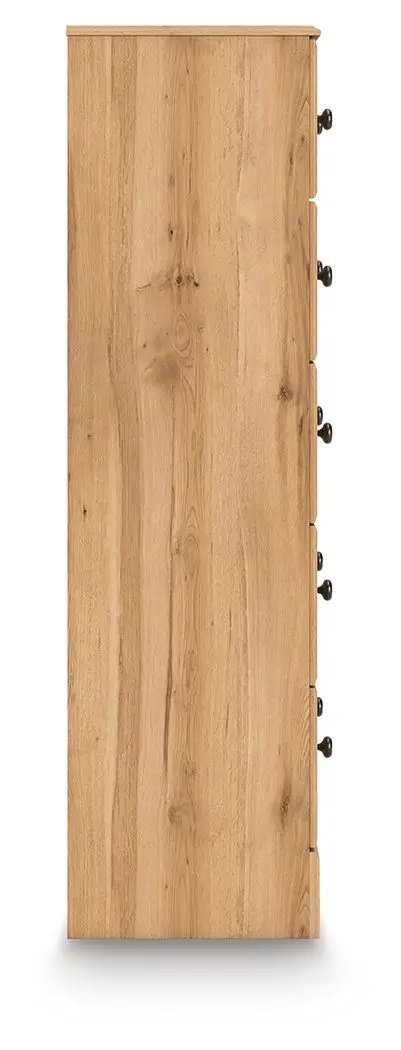 Aleaport - Five Drawer Chest - Warm Brown by Unique Piece Furniture