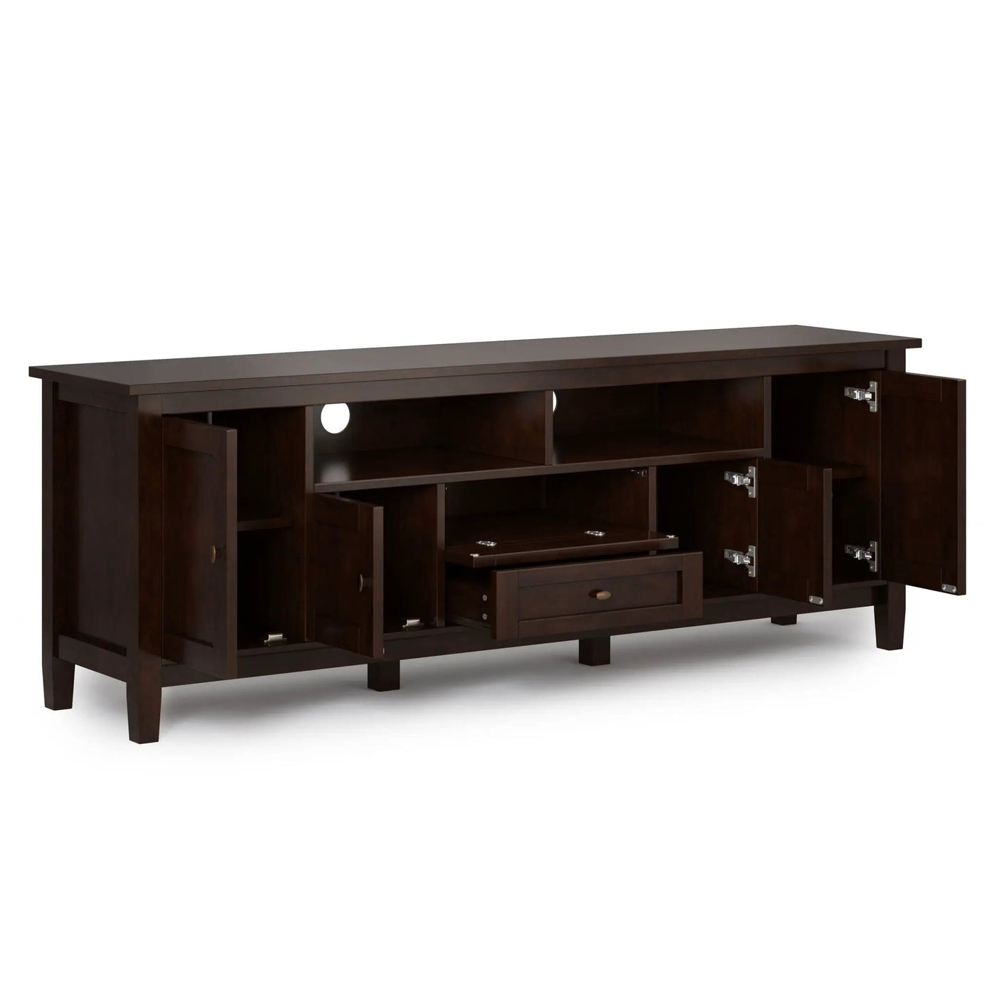 Warm Shaker - TV Media Stand, Handcrafted by HouseOfZazla