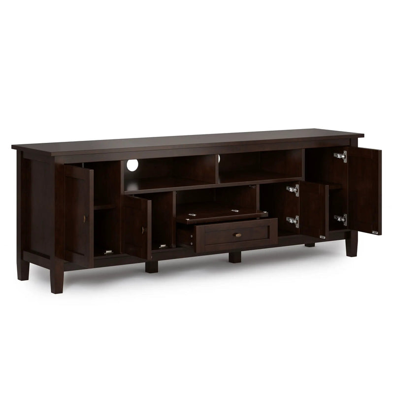 Warm Shaker - TV Media Stand, Handcrafted by HouseOfZazla