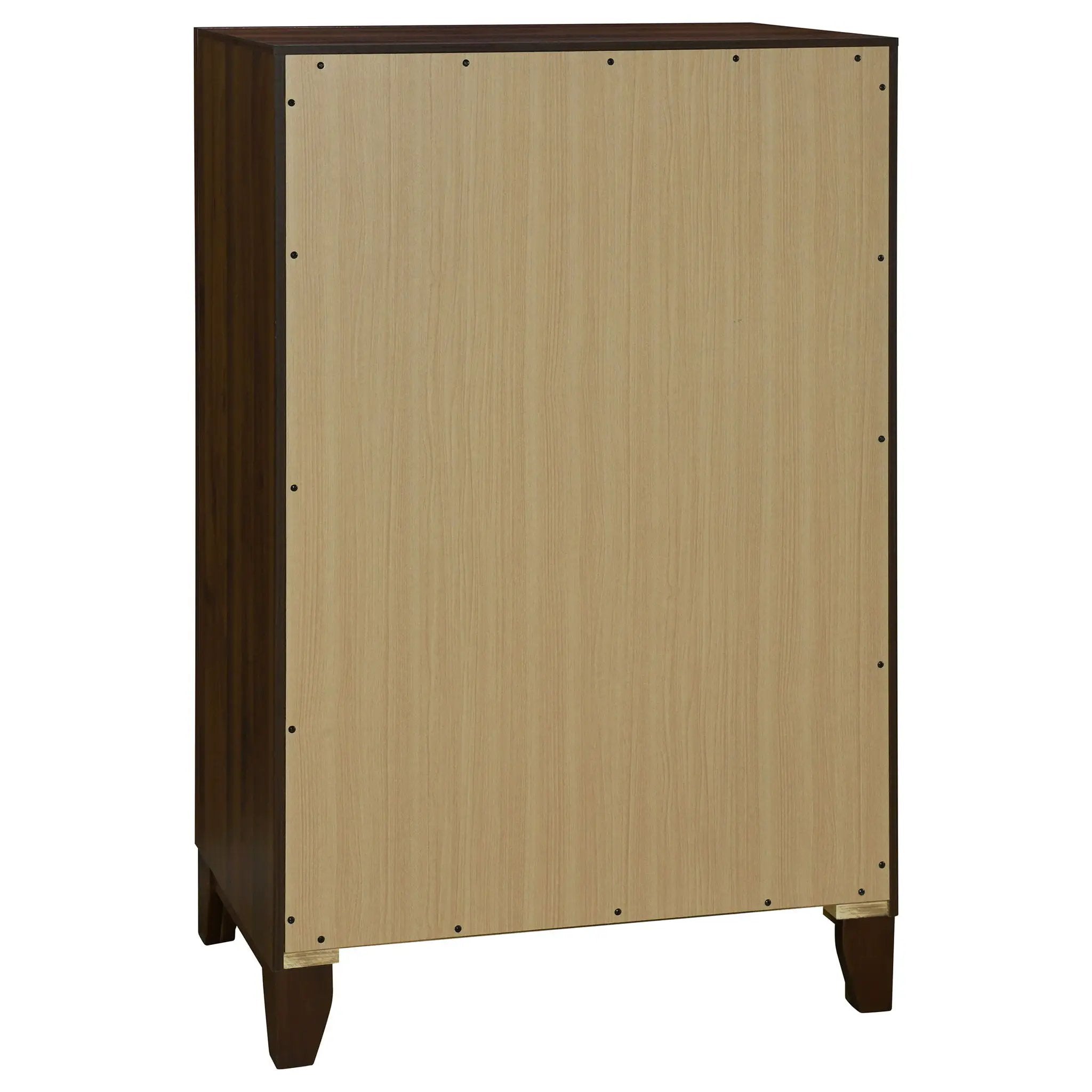 Welsley 4-drawer Chest of Drawers Walnut by Unique Piece Furniture