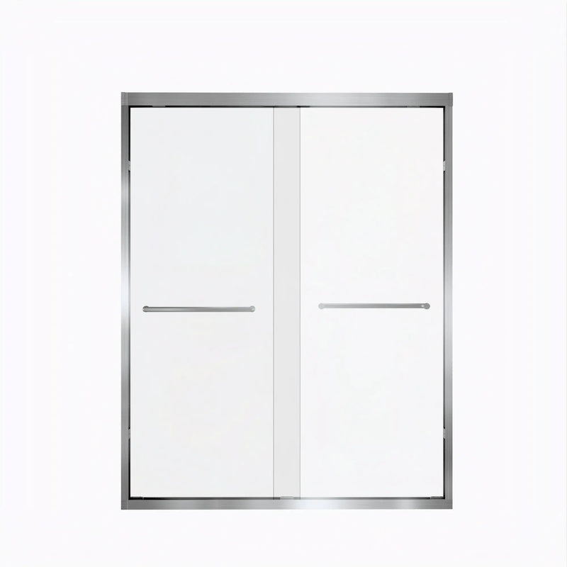 Double Sliding Shower Door With Explosion Proof Film
