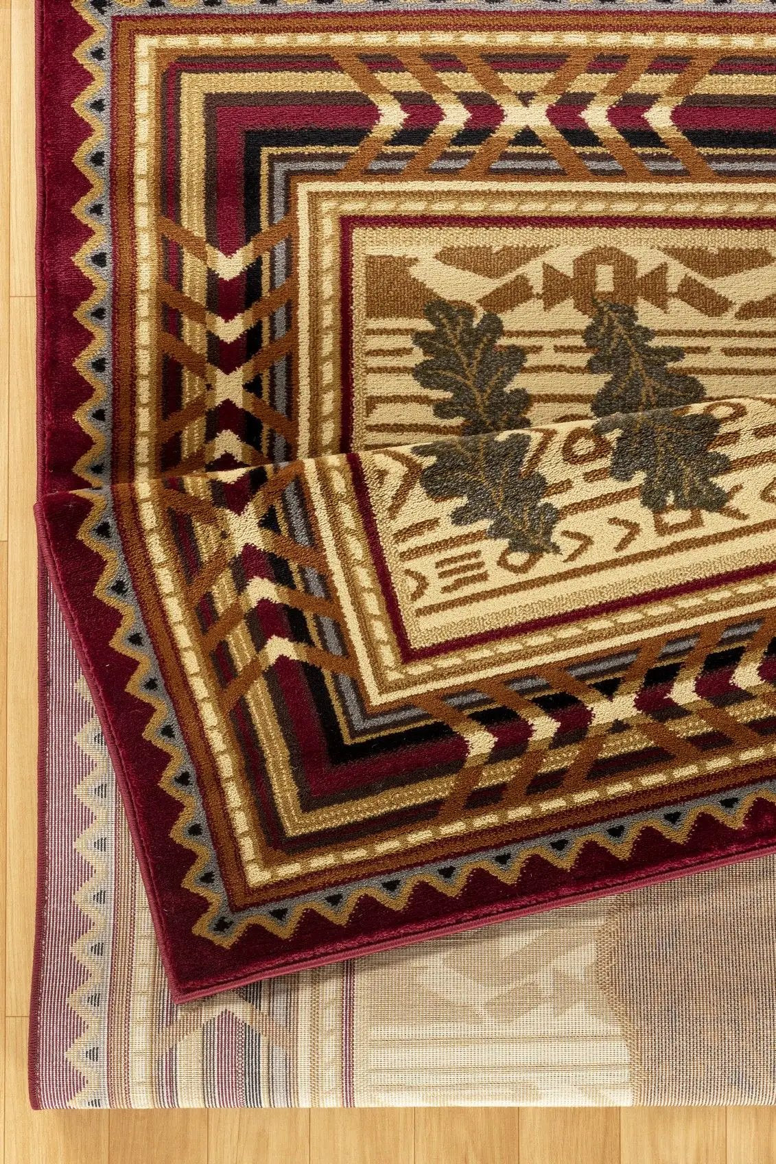 Nature's Nest - GC_CBL3007 Lodge Area Rug by Unique Piece Furniture