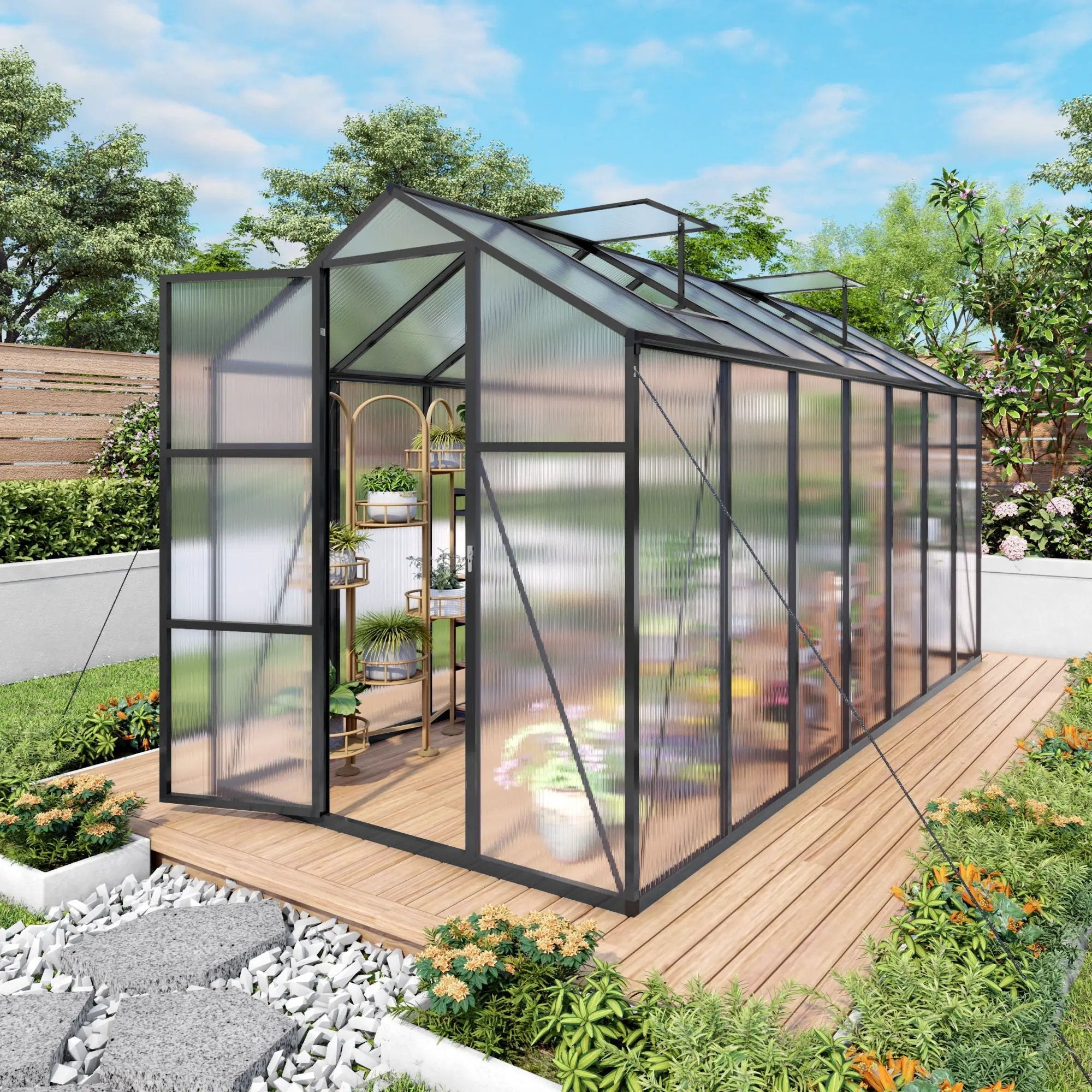 Gain Height Windproof house With Raised Base by HouseOfZazla