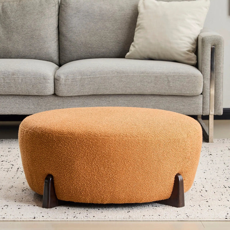 Modish Round Ottoman by HouseOfZazla