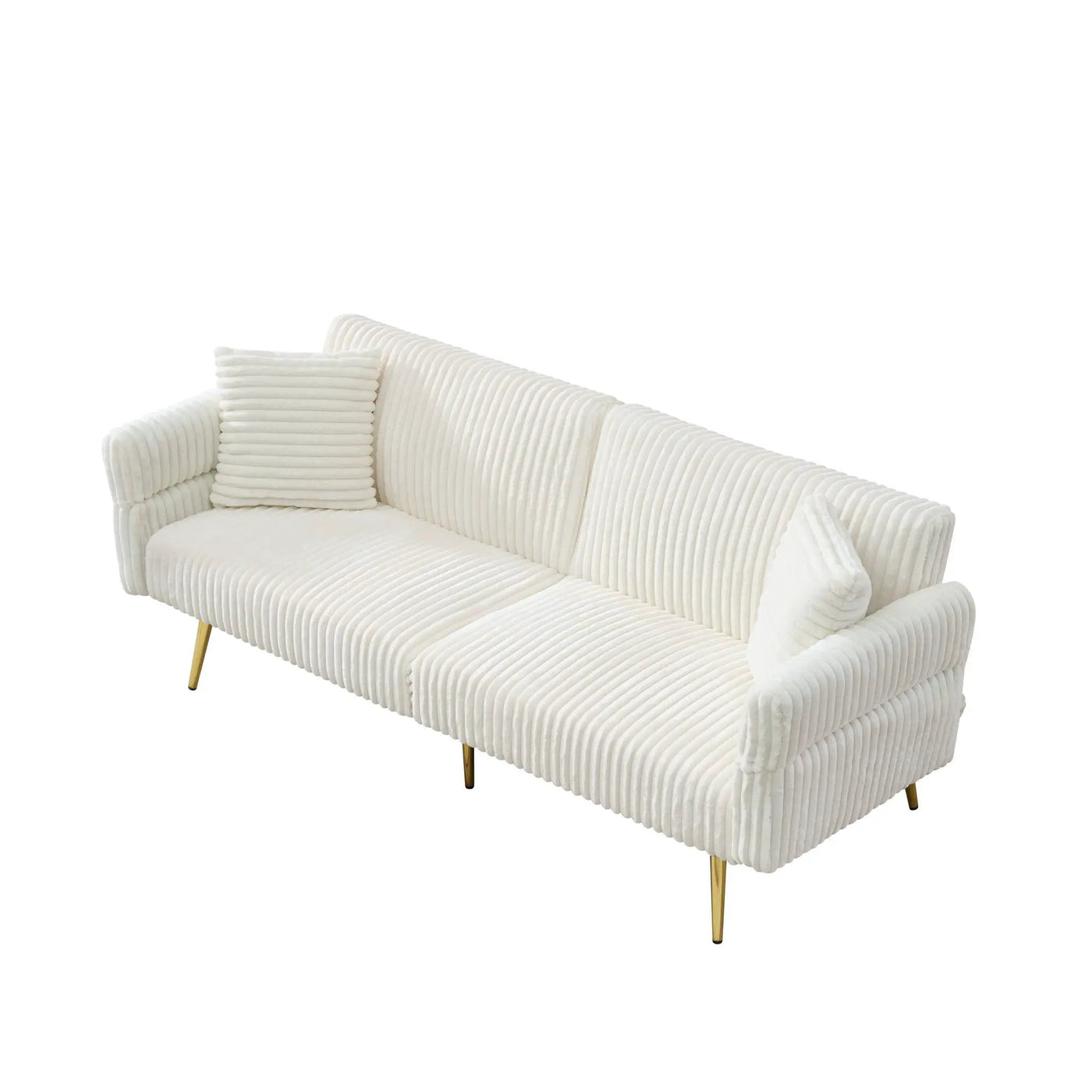 Luxury Foldable Double Sofa Bed With Folding Armrests by HouseOfZazla