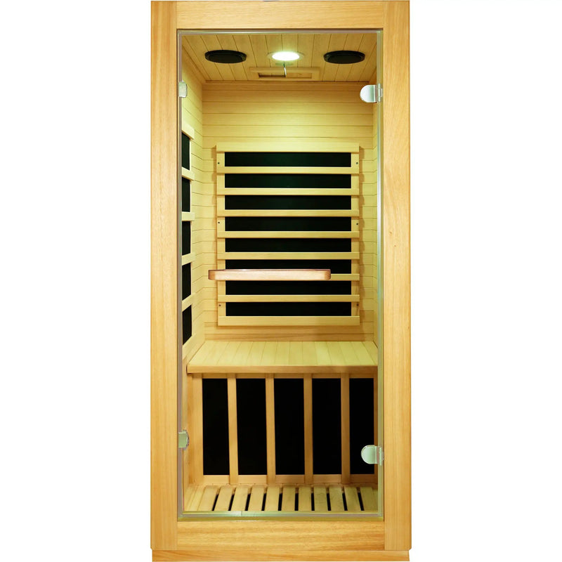 Infrared Sauna Room - Single Room by HouseOfZazla