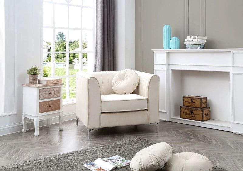 Contemporary Sloped Armchair by Unique Piece Furniture