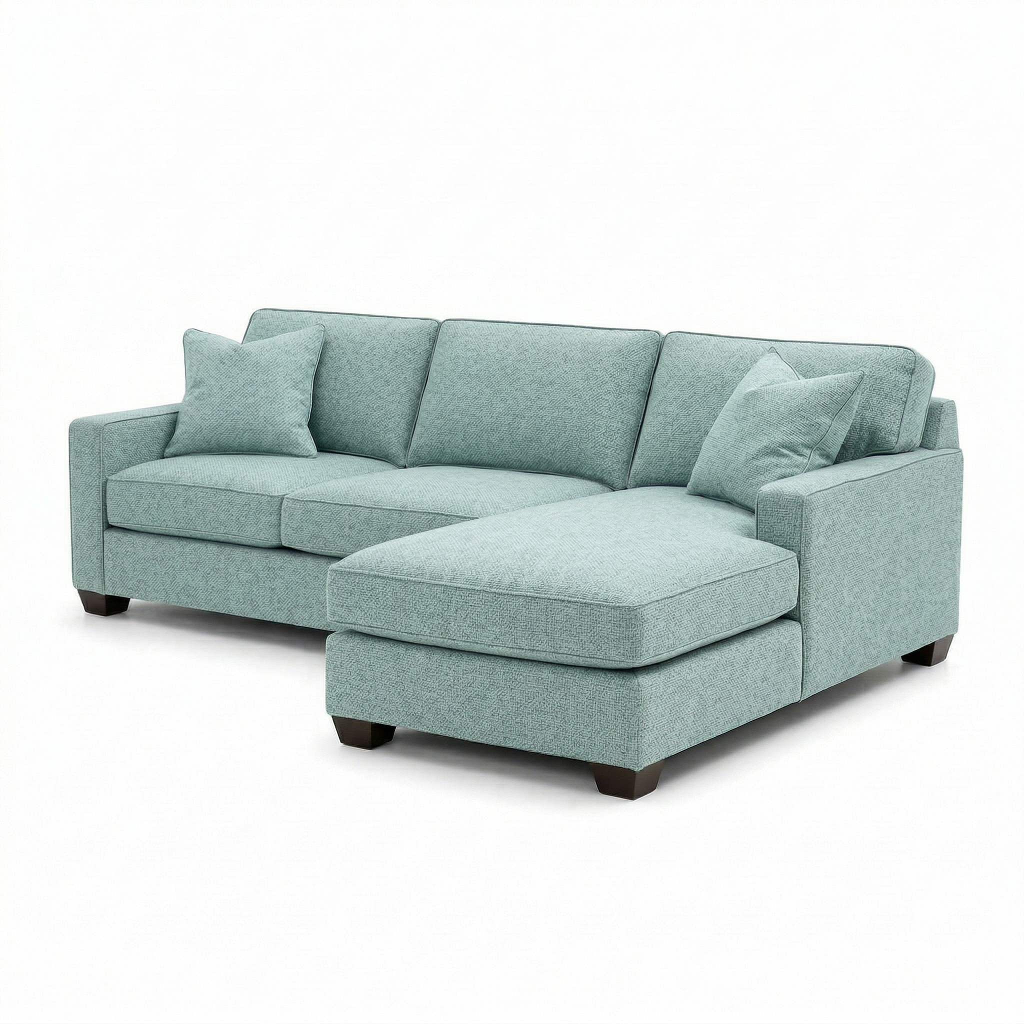 Clifford Sectional Sofa – Made in USA with Custom Fabric Options by HouseOfZazla