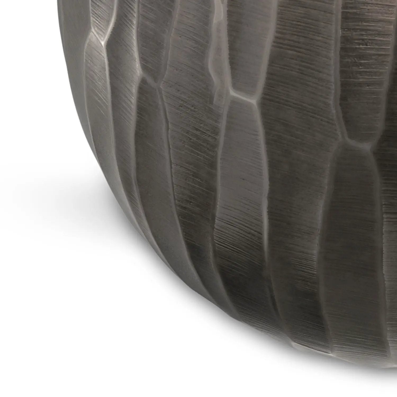 Nellie - Cast Aluminum Side Table - Black by HouseOfZazla