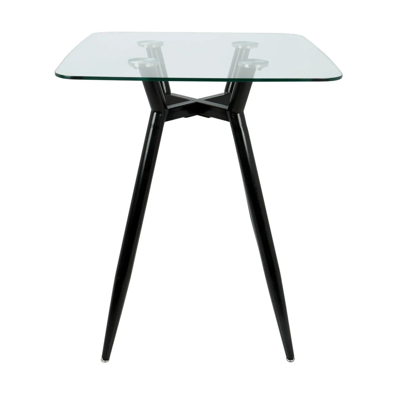 Clara - Mid Century Modern Square Table by HouseOfZazla