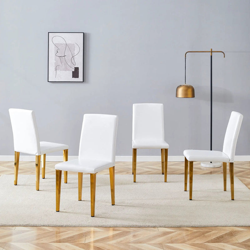 Modern Dining Chairs With Metal Legs by HouseOfZazla