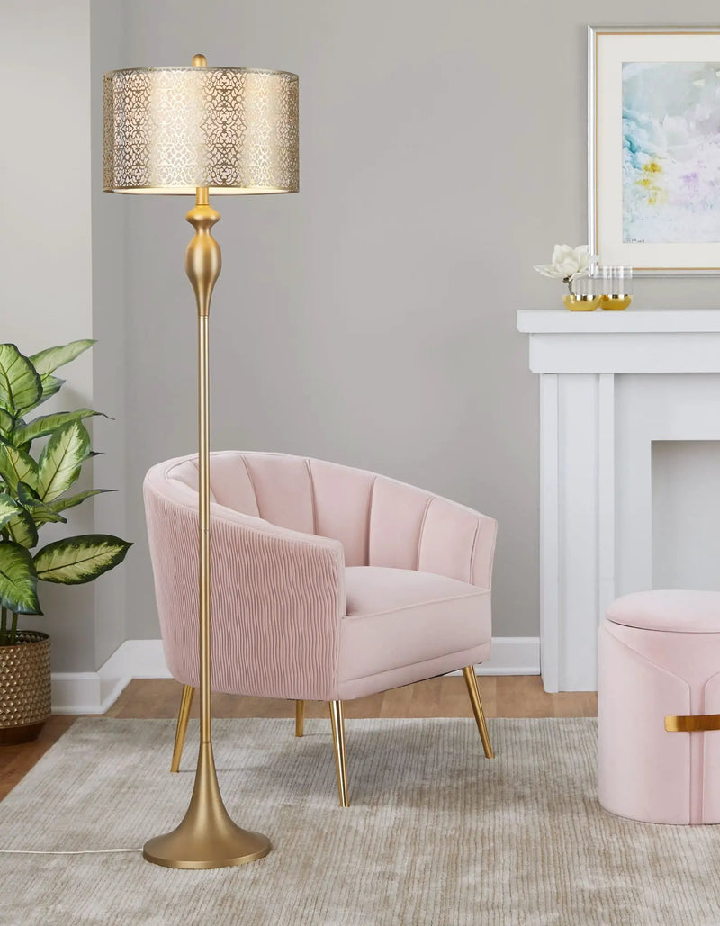 Ashland - Contemporary Floor Lamp Laser Cut by HouseOfZazla