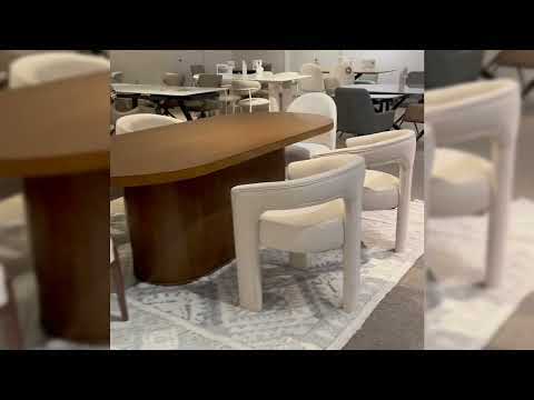 Gamarya - Dining Table - Dark Oak by Unique Piece Furniture
