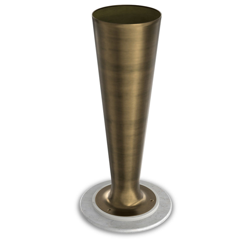 Nicollette - Side Table - Antique Brass by HouseOfZazla
