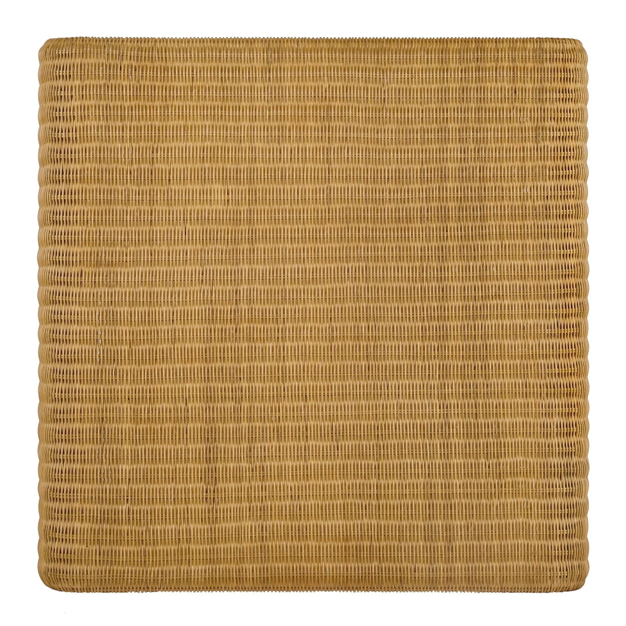 Cahya Square Woven Rattan Coffee Table Natural by Unique Piece Furniture