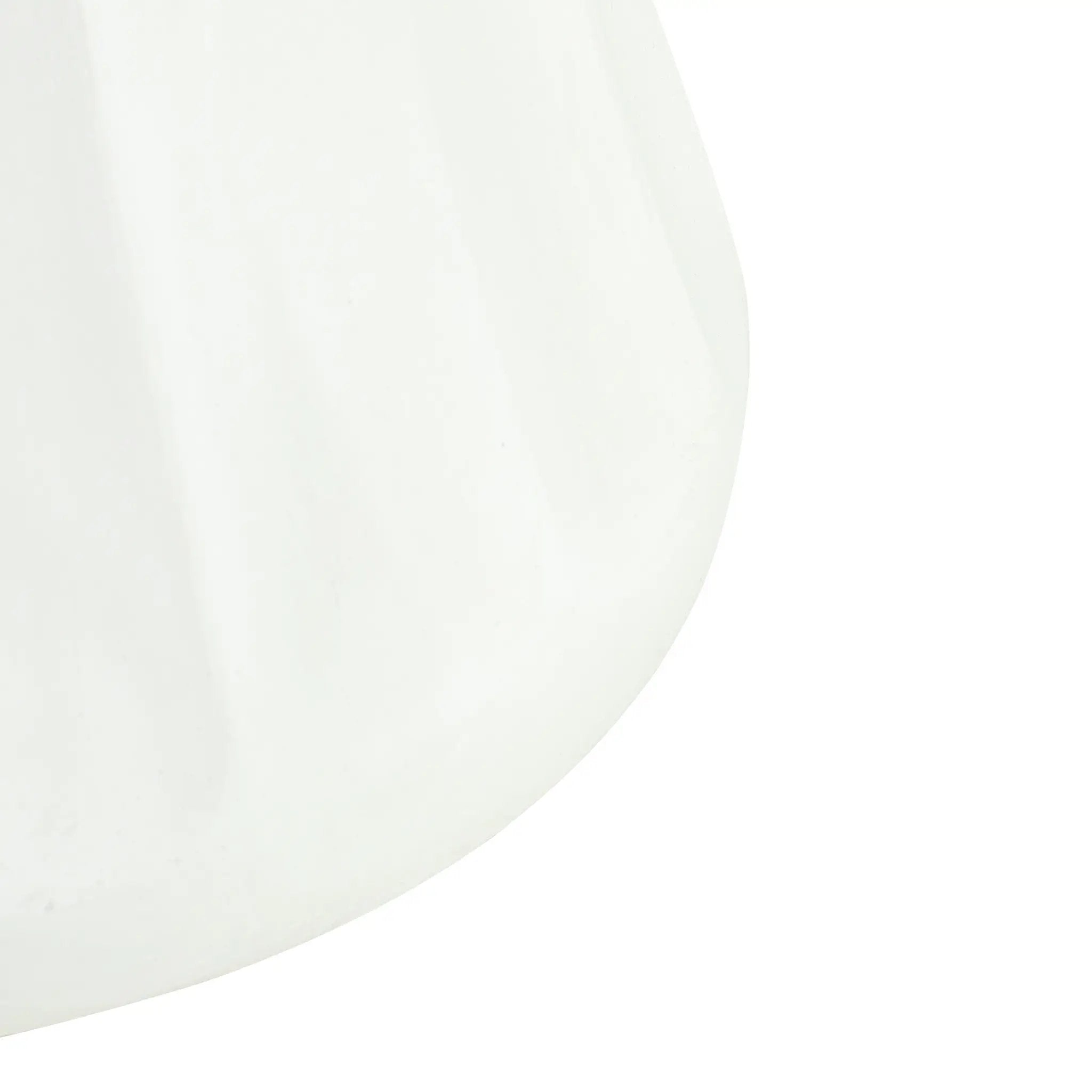 Outdoor Round Concrete Antique White Side Table by HouseOfZazla