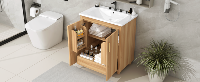 30" Bathroom Vanity with Sink Combo by HouseOfZazla
