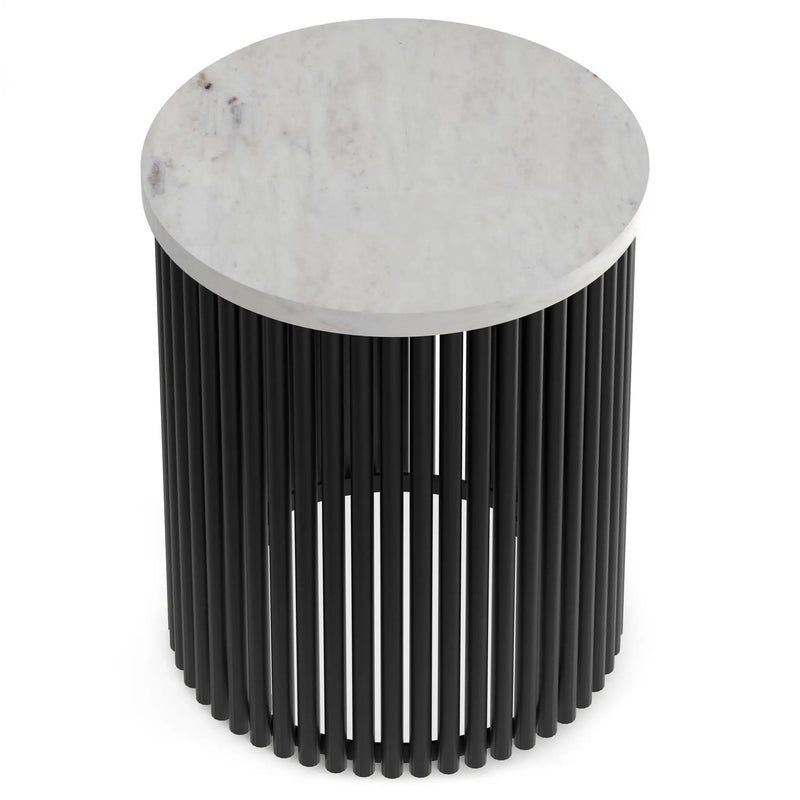 Demy - Handcrafted Metal Accent Table by Unique Piece Furniture