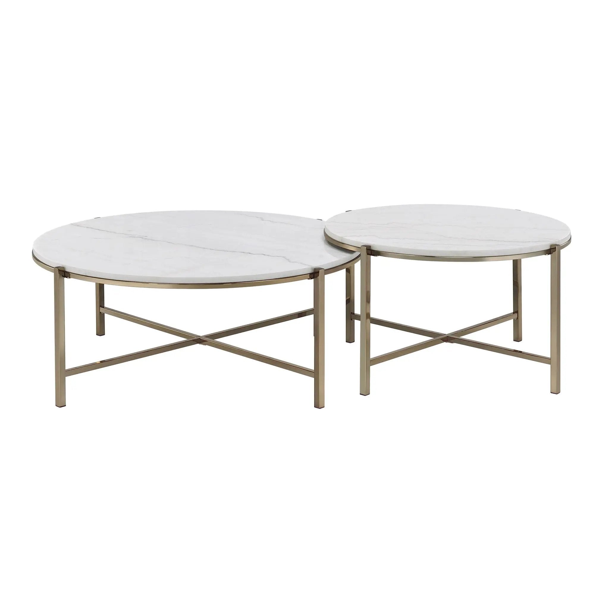 Zaidee - Nesting Table Set - White by Unique Piece Furniture